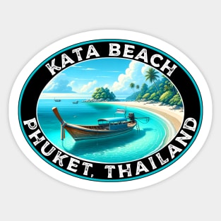 Kata Beach Phuket Thailand Surfing Surf Sticker